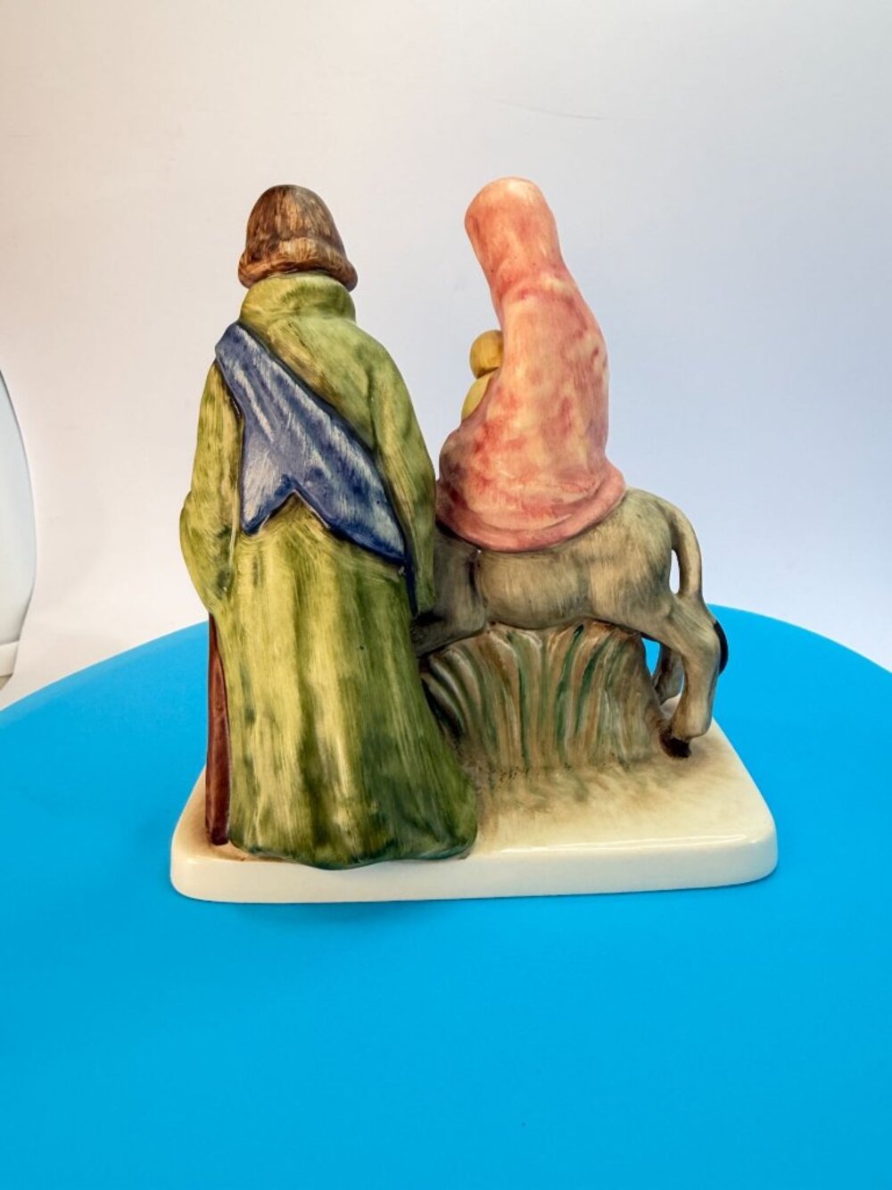 Vintage Goebel HX 239 Holy Family Donkey One Piece Nativity Flight Into Egypt 6" - Picture 5 of 9